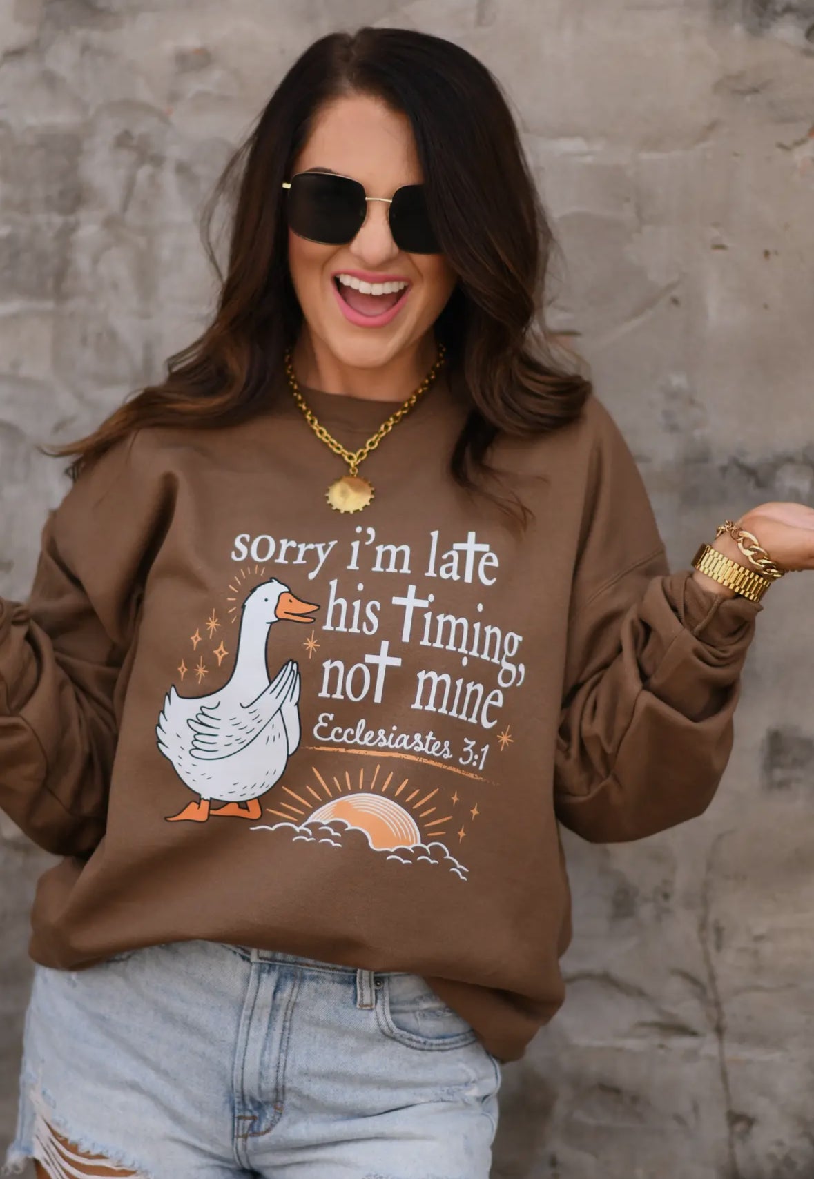 Sorry I’m late-his timing