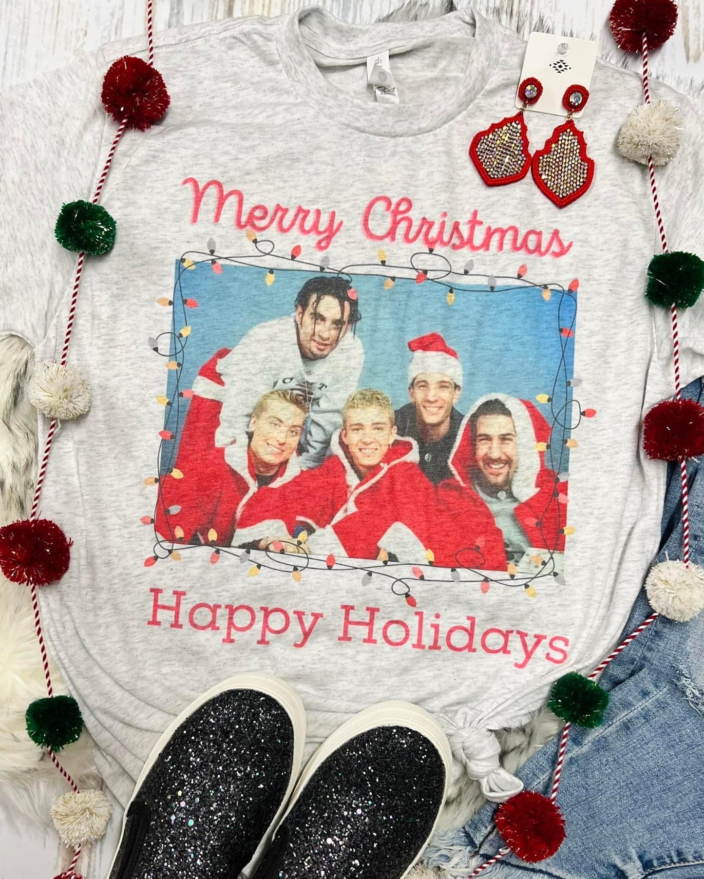 NSYNC holiday long sleeve
