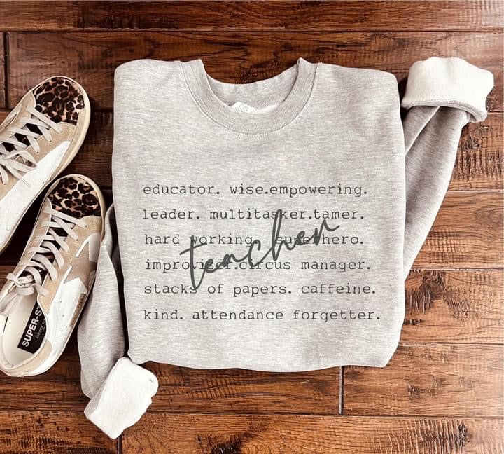 Title Words crewnecks