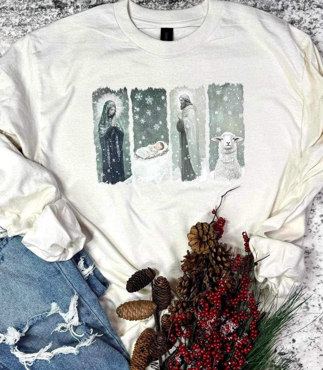 Vintage Christmas long sleeve