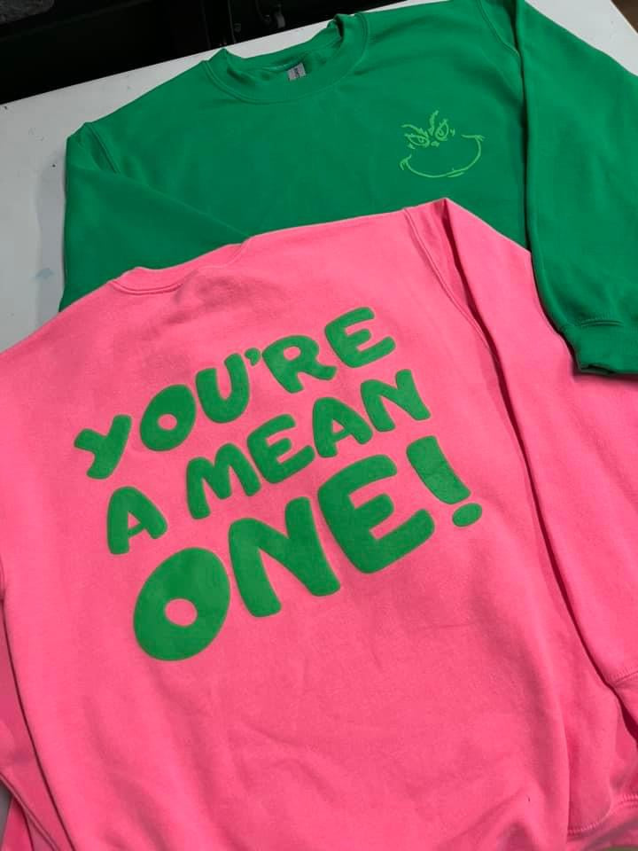 You’re a mean one-puff