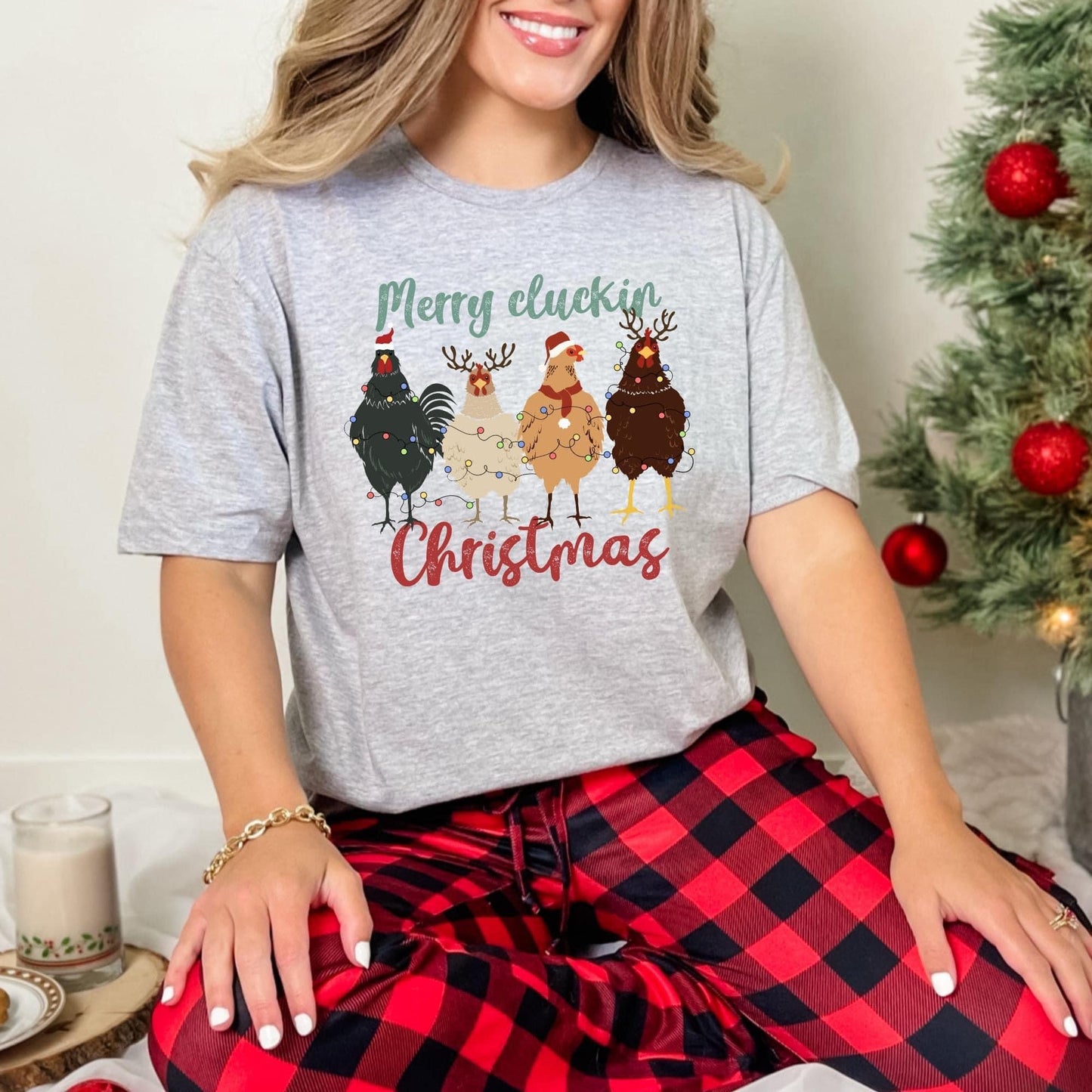 Merry cluckin Christmas