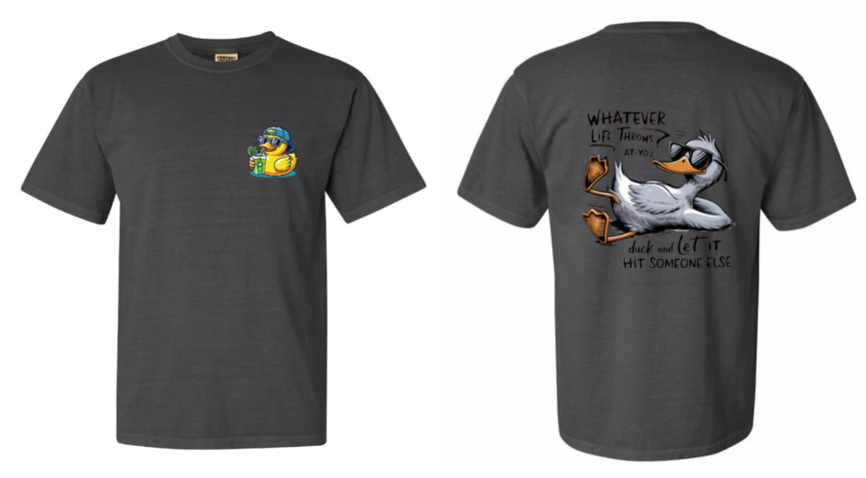 Whatever life throws at you-duck-pepper