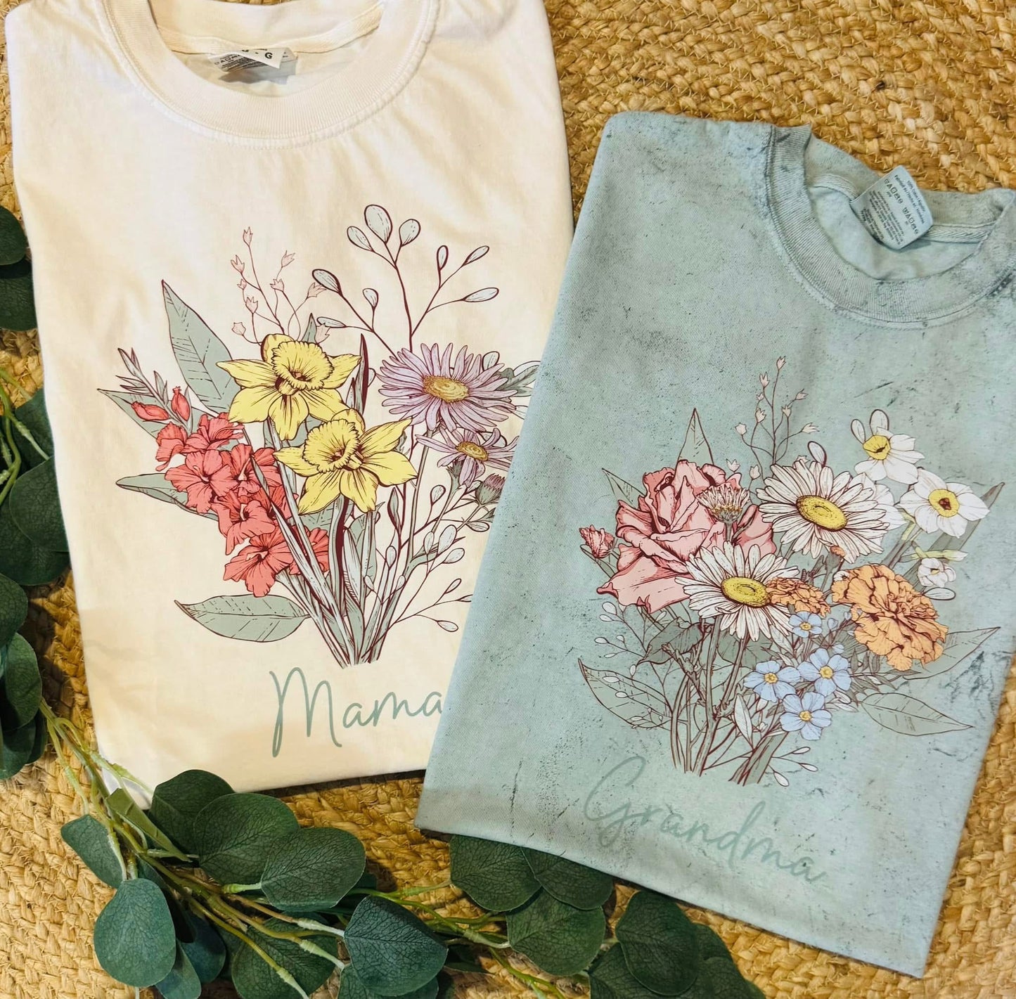 Custom bouquet tee