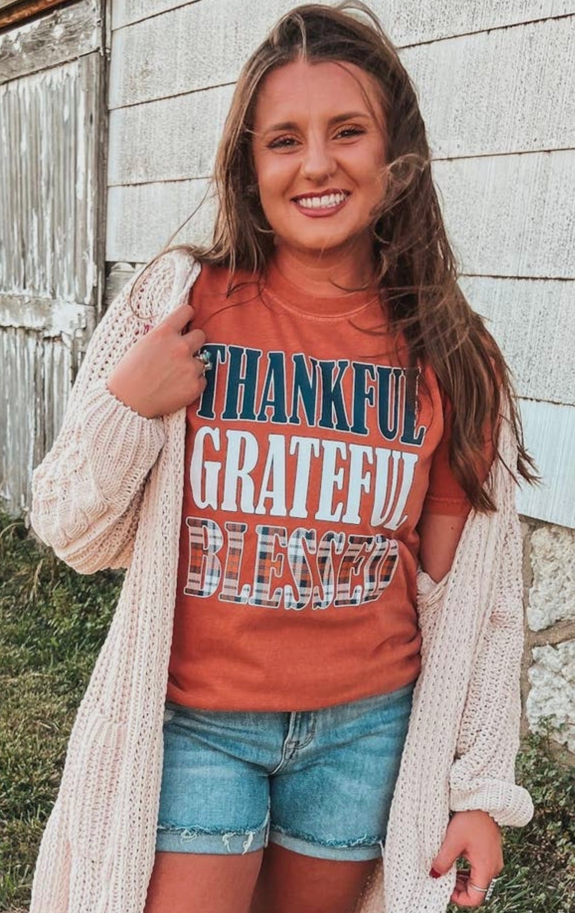 Thankful grateful blessed🧡