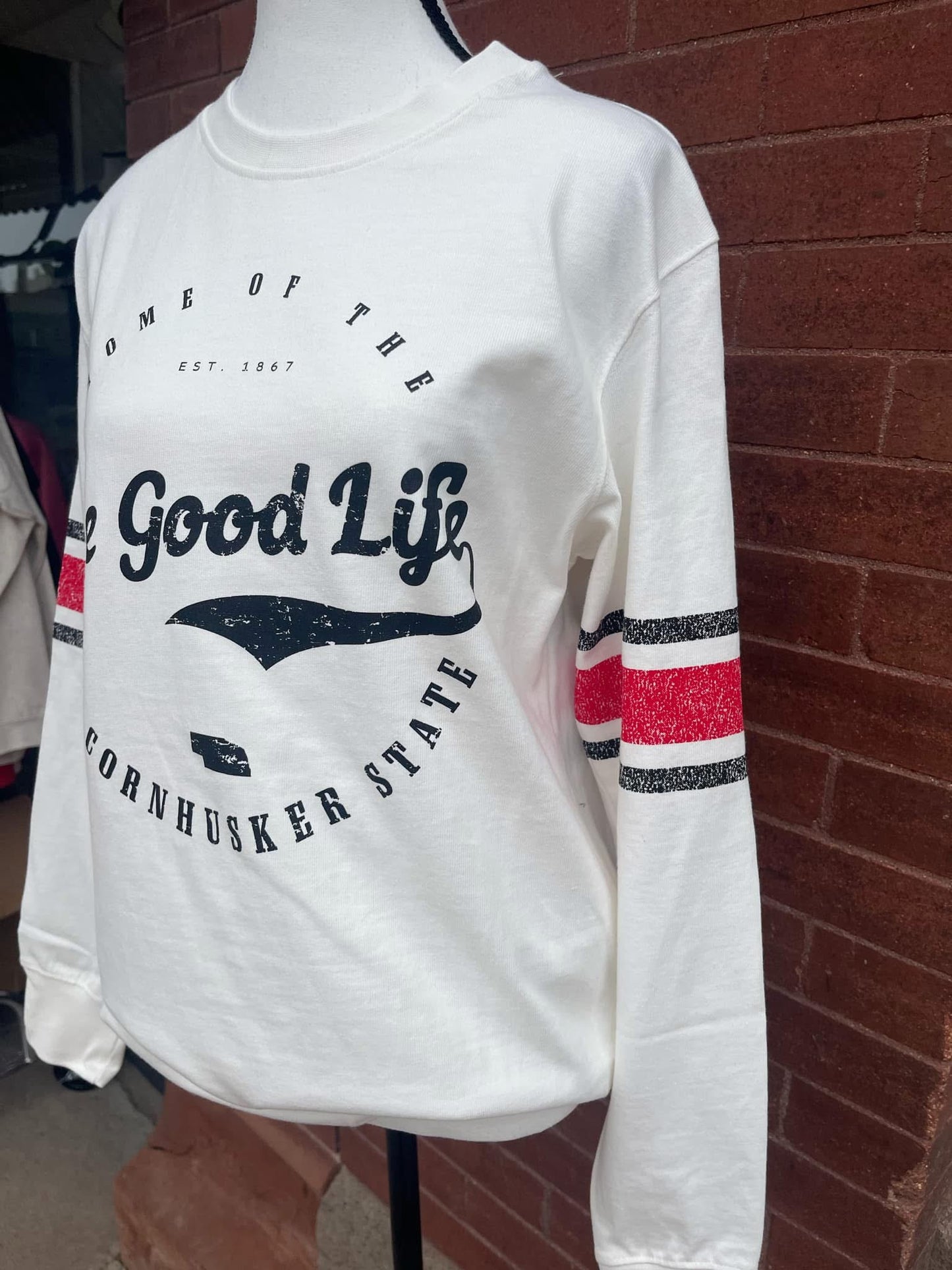The good life-archive crewneck