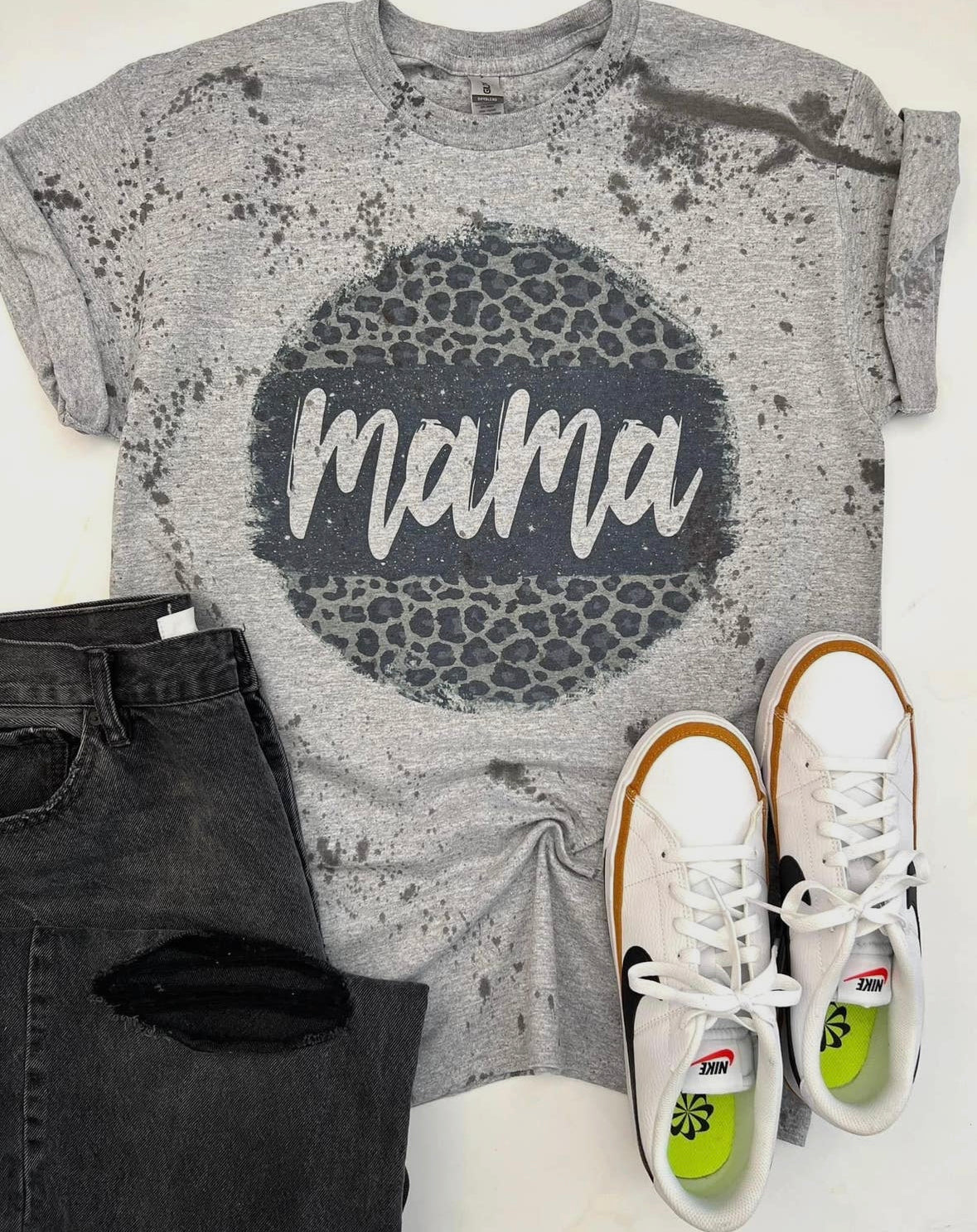 Mama splatter tshirt