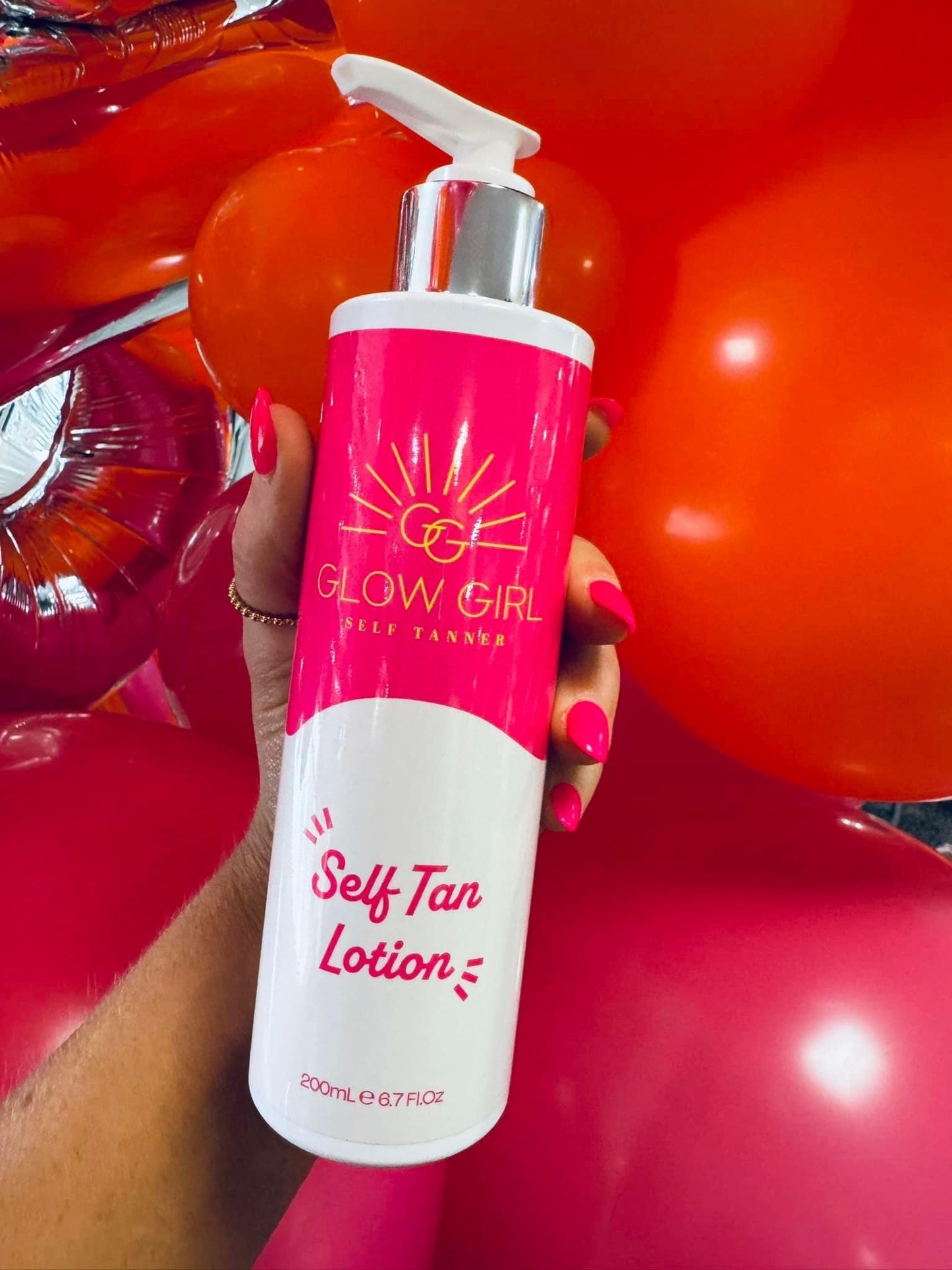 Glow girl tanning