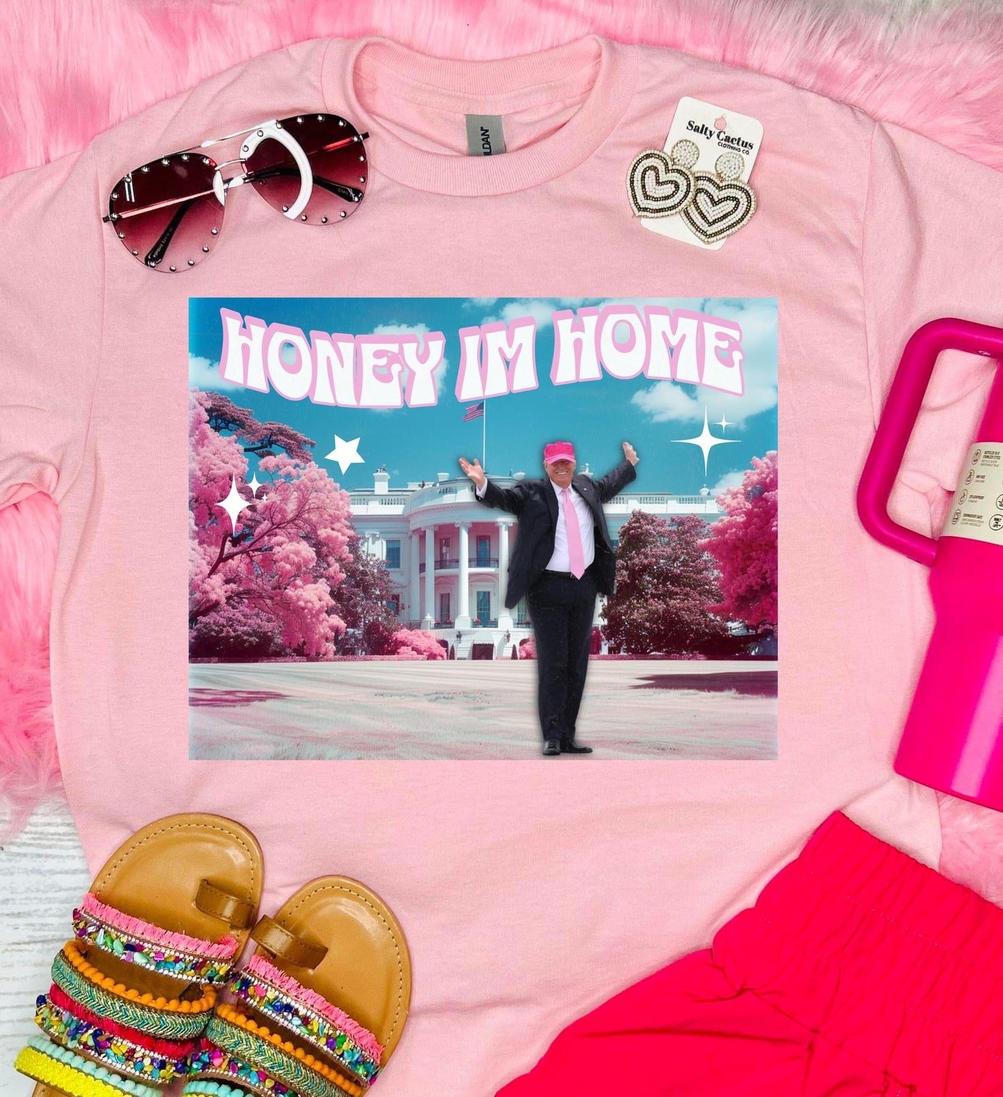 Honey I’m home trump