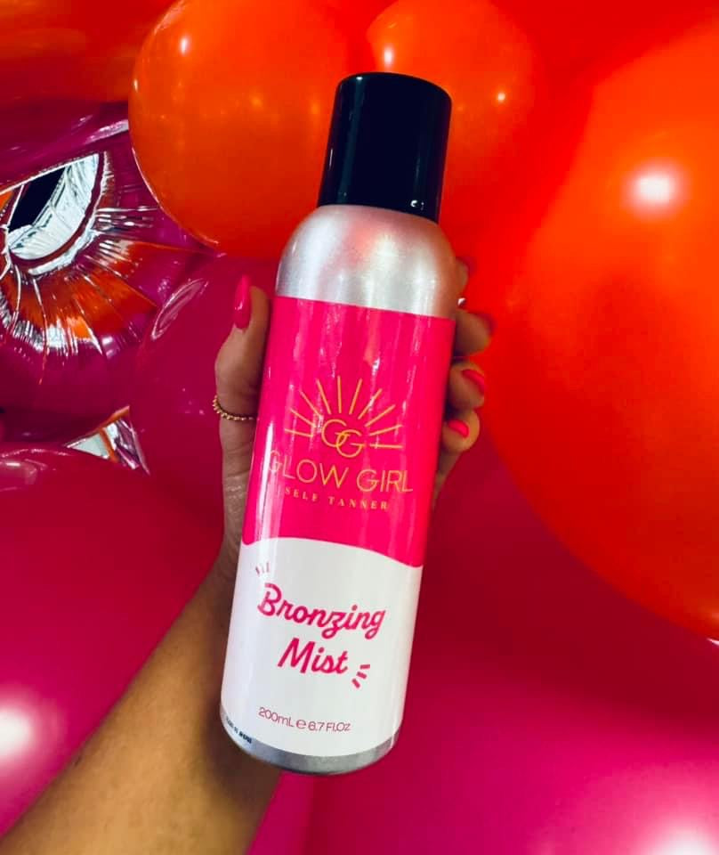 Glow girl tanning