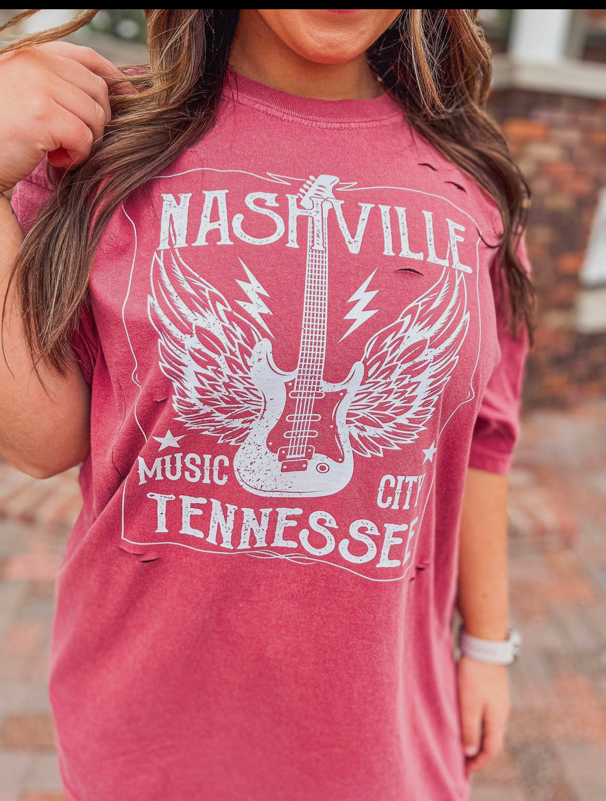Distressed Nashville shirt