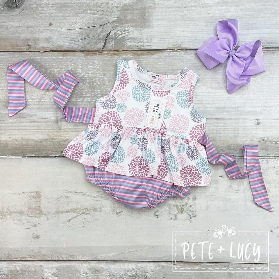 Pastel Dahlia Romper