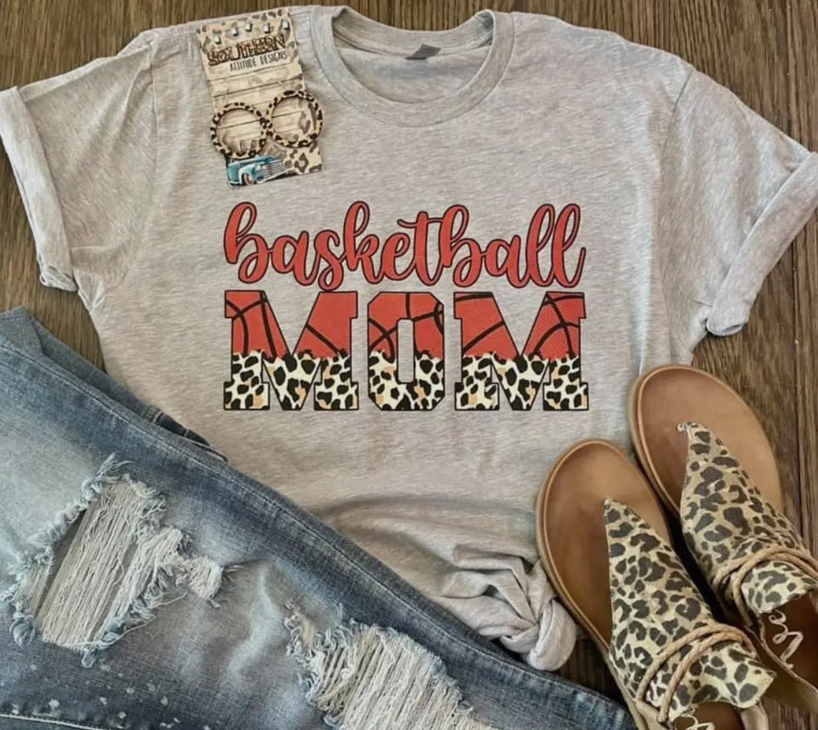 Basketball mom tee