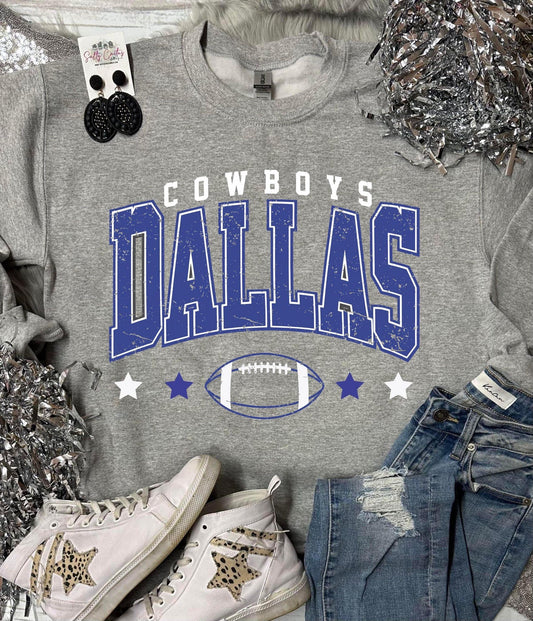 Dallas vintage stars long sleeve