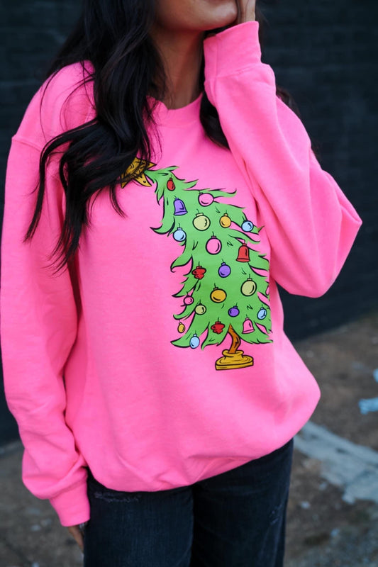 Green man tree sweatshirt