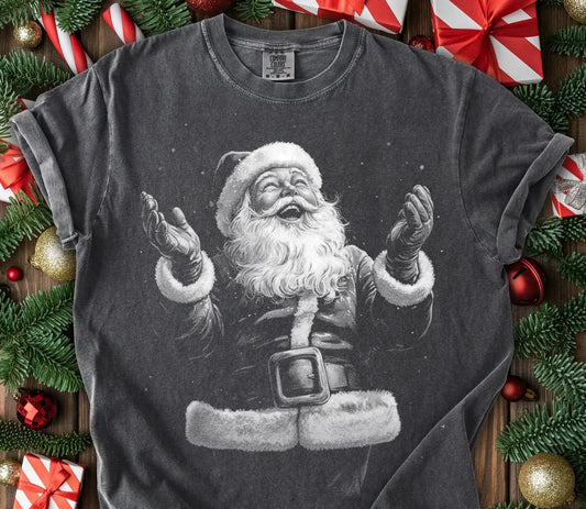 Jolly vintage Santa