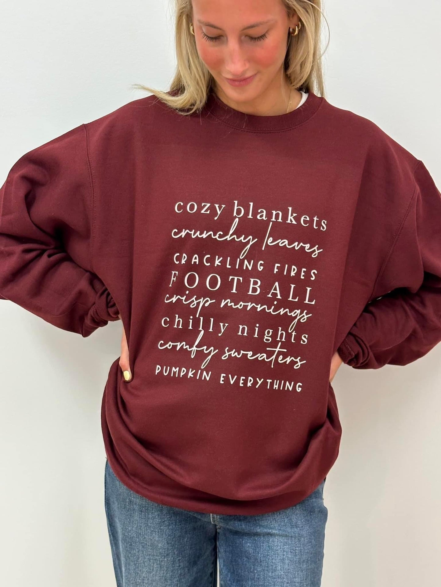 Fall things sweatshirt