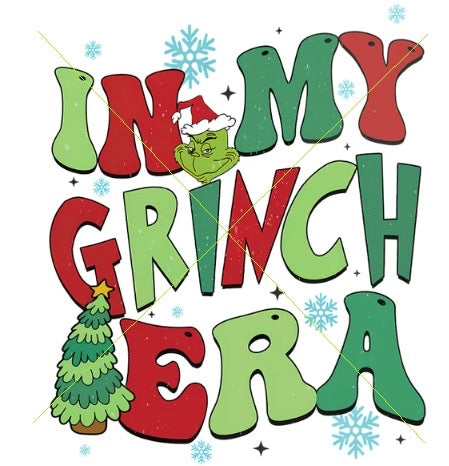 Grinch era front back sweatshirt