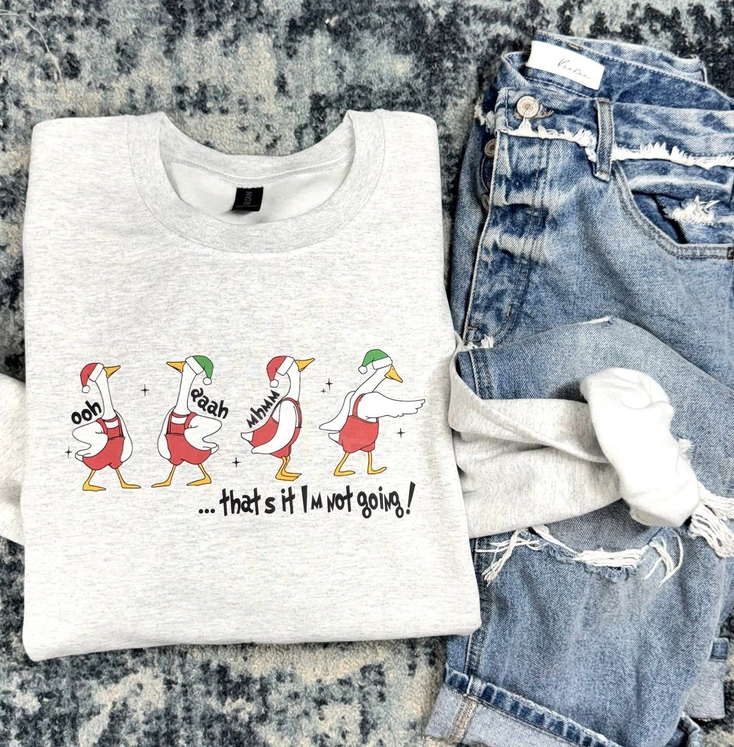 I’m not going goose