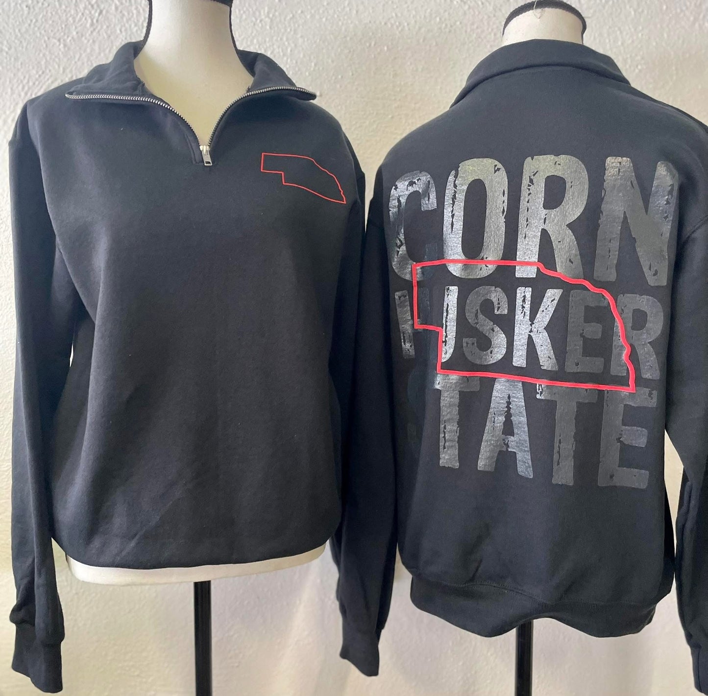 Cornhusker state 1/4 zip