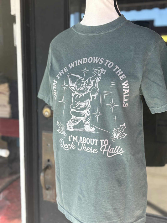 I’m about to deck these halls GG