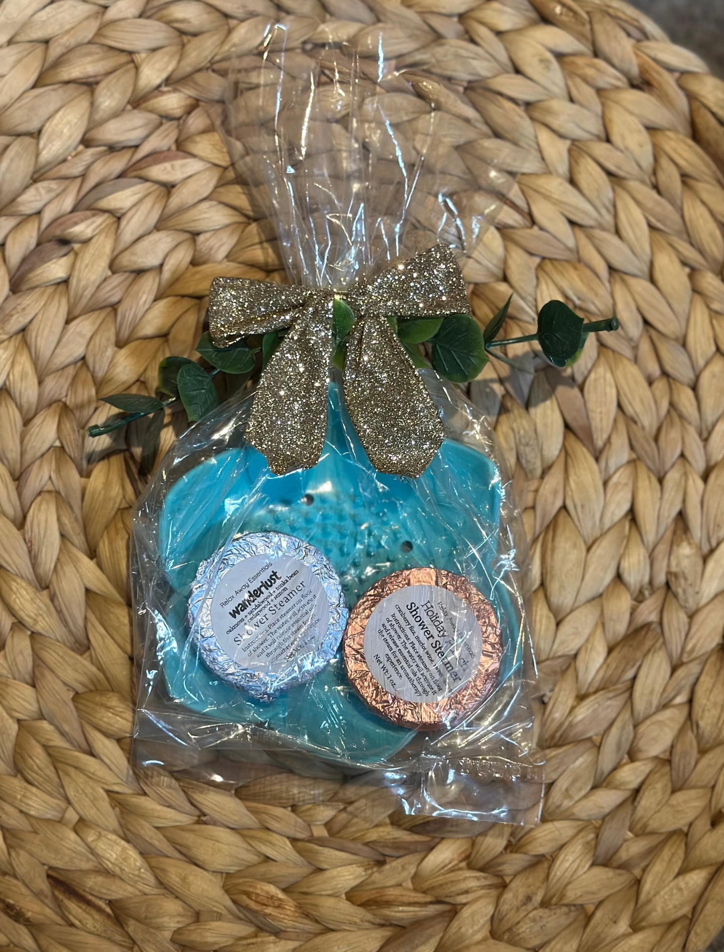 Shower steamer/tray gift bag