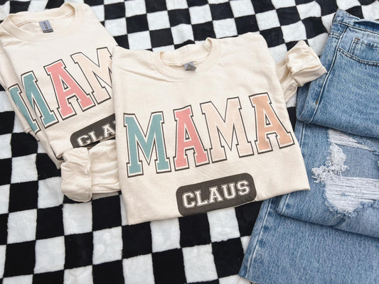 Mama Claus long sleeve