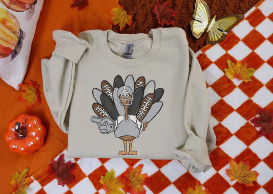 Black and silver turkey