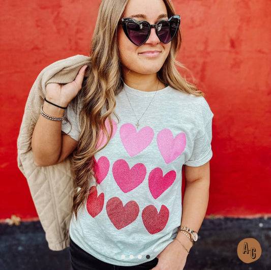 AG heart tee