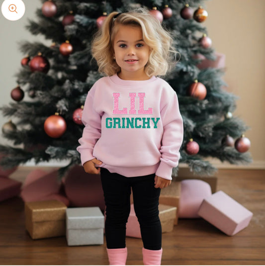 Lil Grinchy sweatshirt