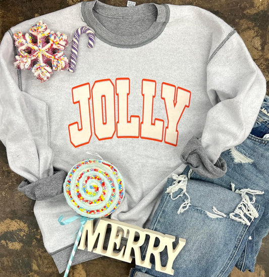 Jolly inside out sweatshirt