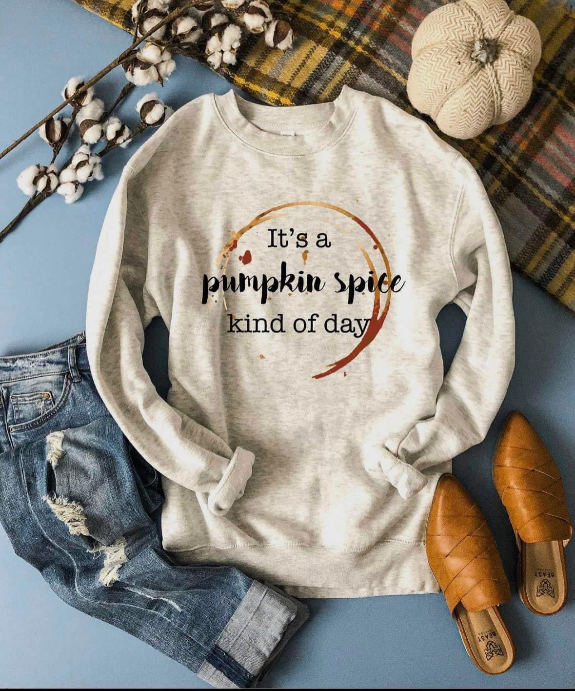 Pumpkin spice kinda day tshirt