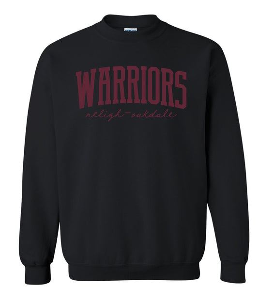 N-O warriors puff sweatshirt