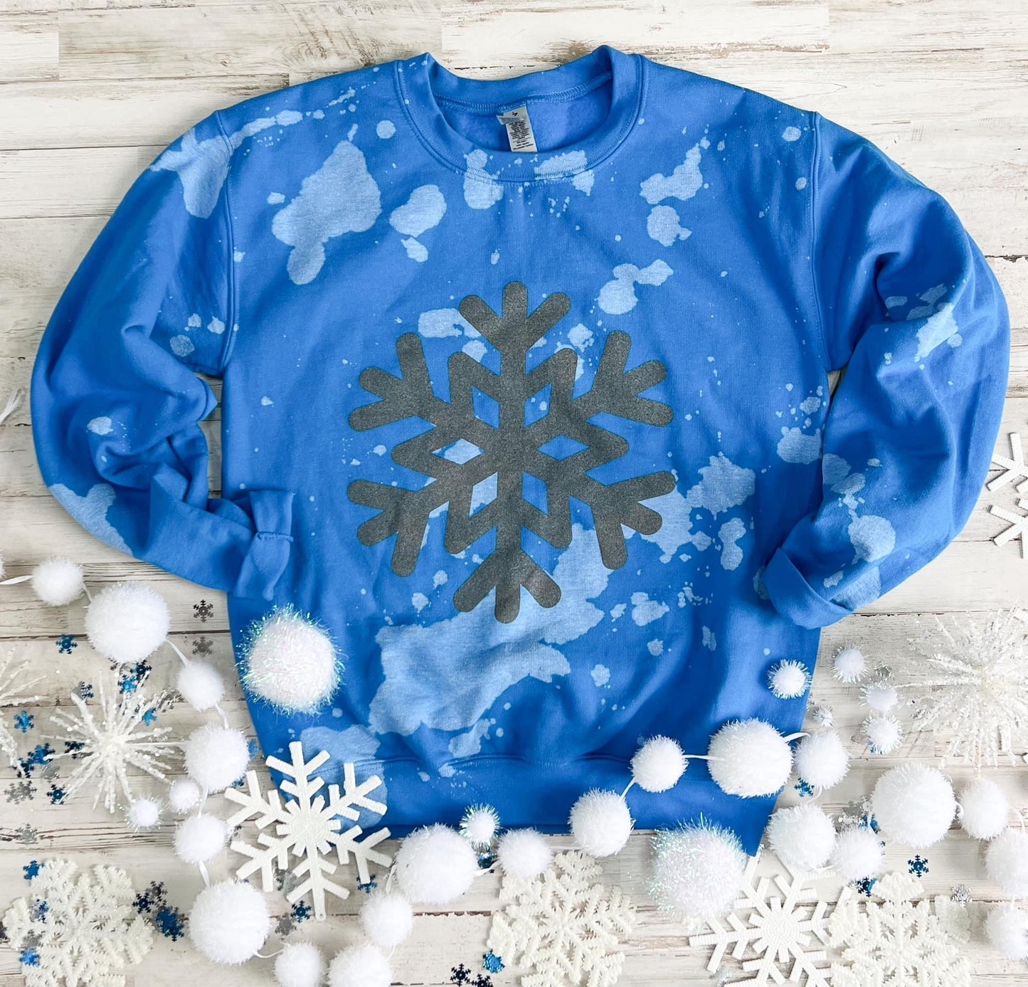 Shimmer snowflake Sweatshirt