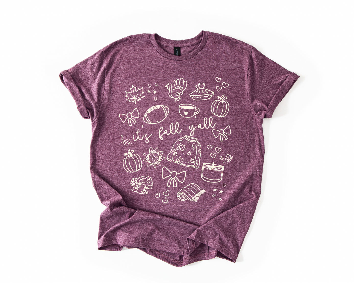 GILDAN - Fall Doodle Tee - RTS
