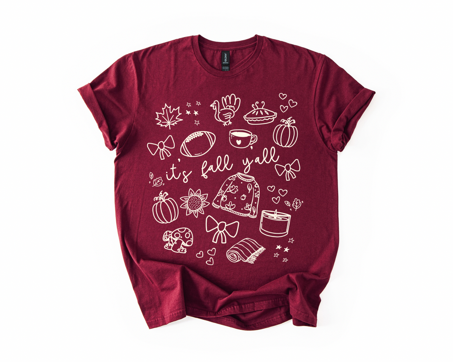 GILDAN - Fall Doodle Tee - RTS