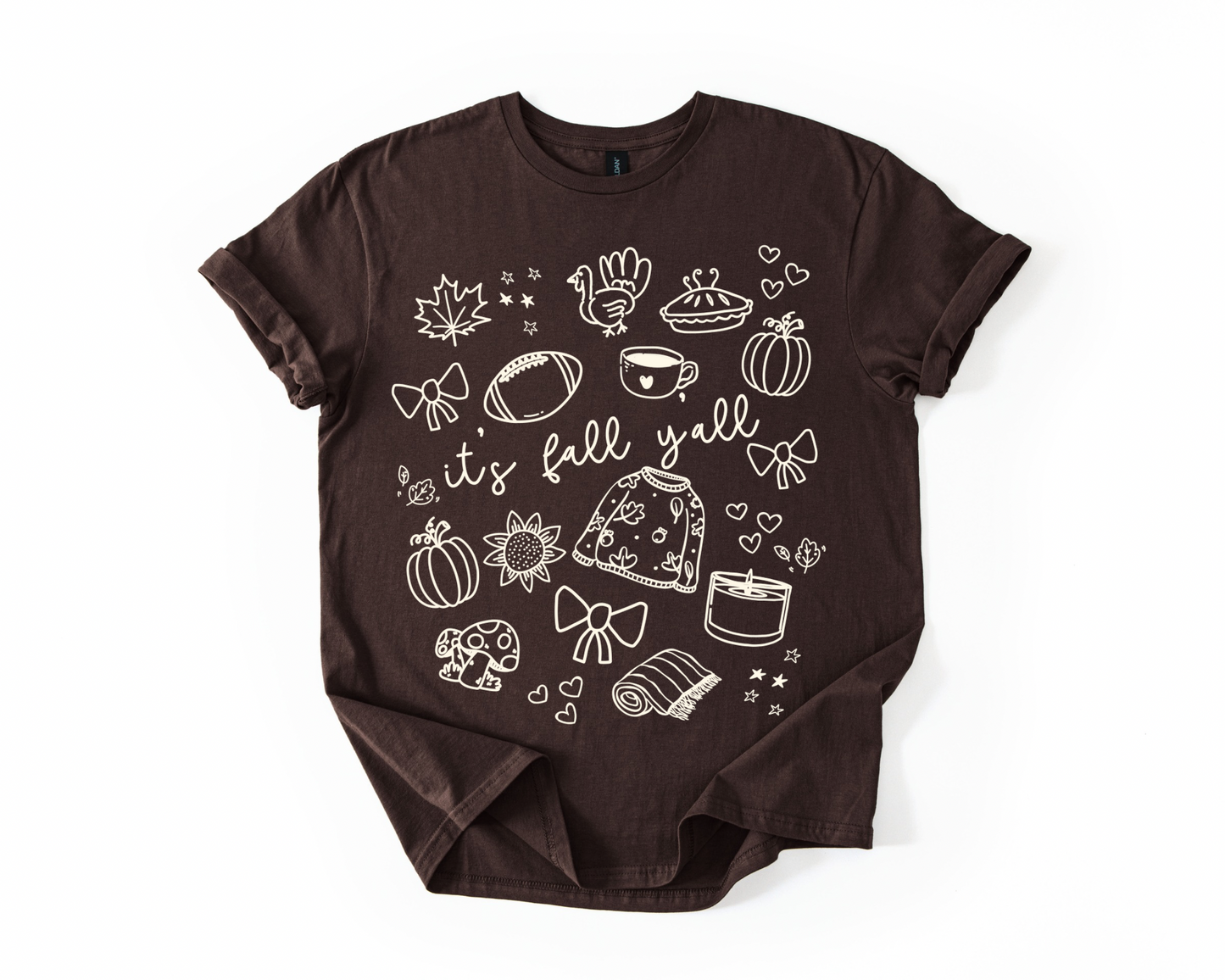 GILDAN - Fall Doodle Tee - RTS