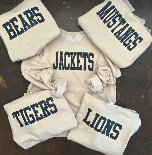 Custom mascot sweatshirt