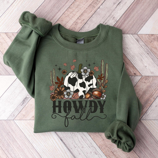 Howdy fall crewneck