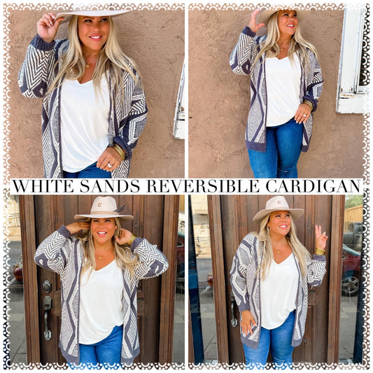 Reversible cardigan