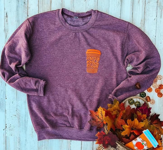 Pumpkin spice season sweatshirt