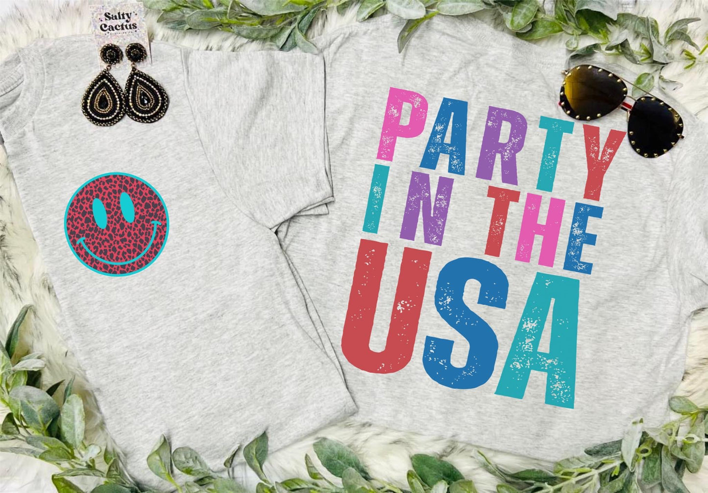 Party in the USA front back