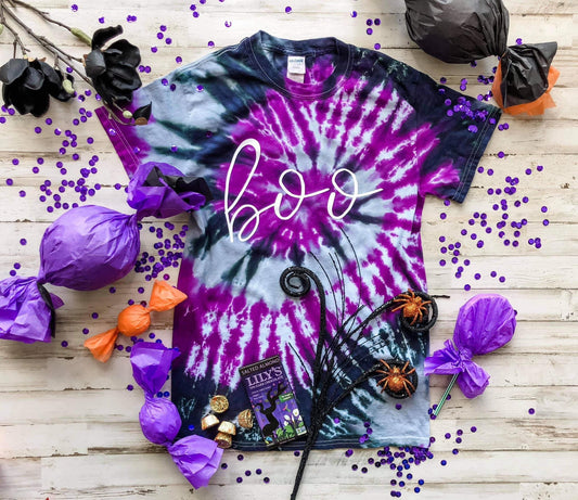 Boo tie dye
