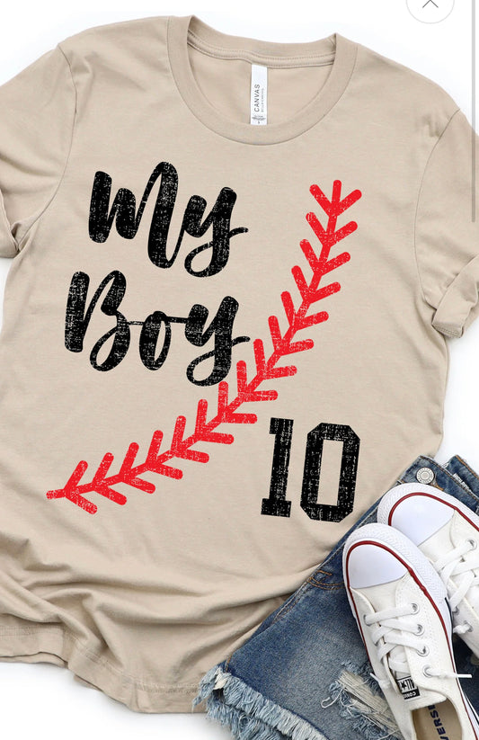 My boys-baseball custom