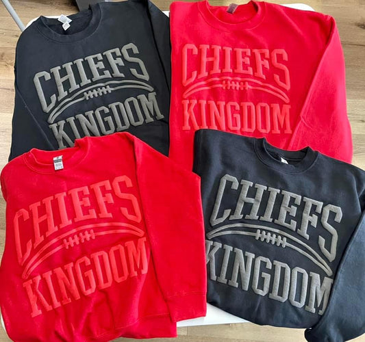 Chiefs puff sweatshirts