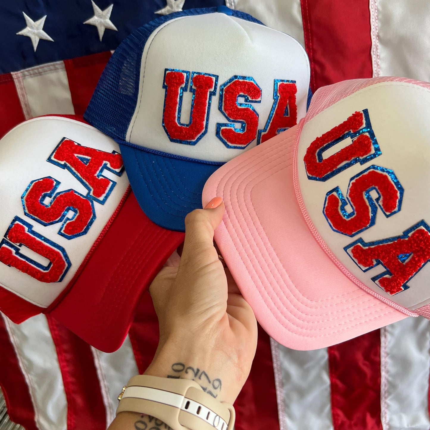 Usa trucker hats