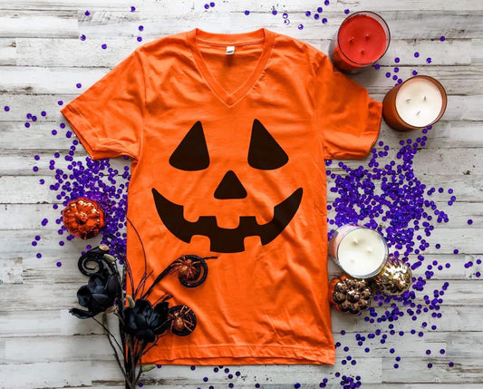 Pumpkin v neck